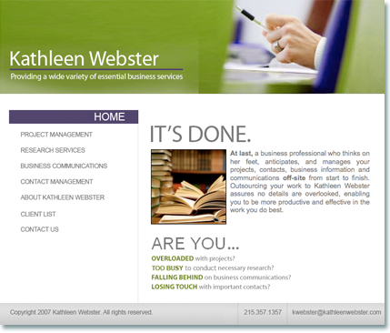 Kathleen Webster, www.kathleenwebster.com