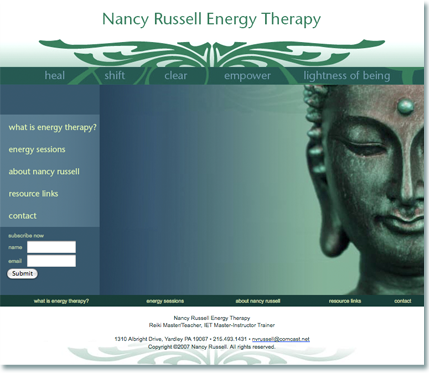 Nancy Russell Energy Therapy, www.thelightnessofbeing.com